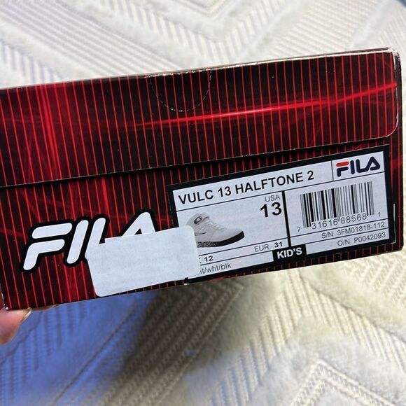 Fila Vulc-13 Halftone 2 Athletic Shoe in White - Picture 5 of 5